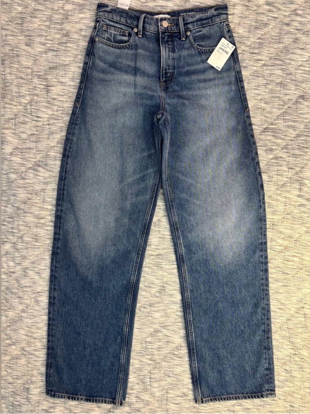 Good American Good Barrel High Rise Jean